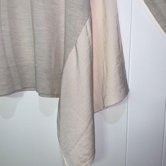 All Saints Alda asymmetrical turtle neck sweater. 100% merino wool. - Picture 9 of 11